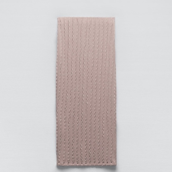 ZARA RIBBED MIDI SKIRT - Picture 4 of 7